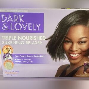 NWT Dark & Lovely Triple Nourished Silkening Relaxer